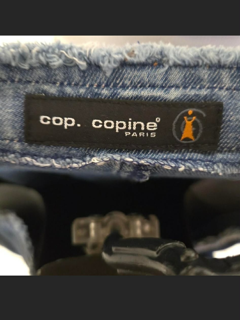 Y2K 90s Vintage COP. COPINE Denim dress